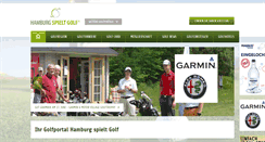 Desktop Screenshot of hamburg-spielt-golf.de