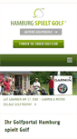 Mobile Screenshot of hamburg-spielt-golf.de