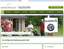 Tablet Screenshot of hamburg-spielt-golf.de